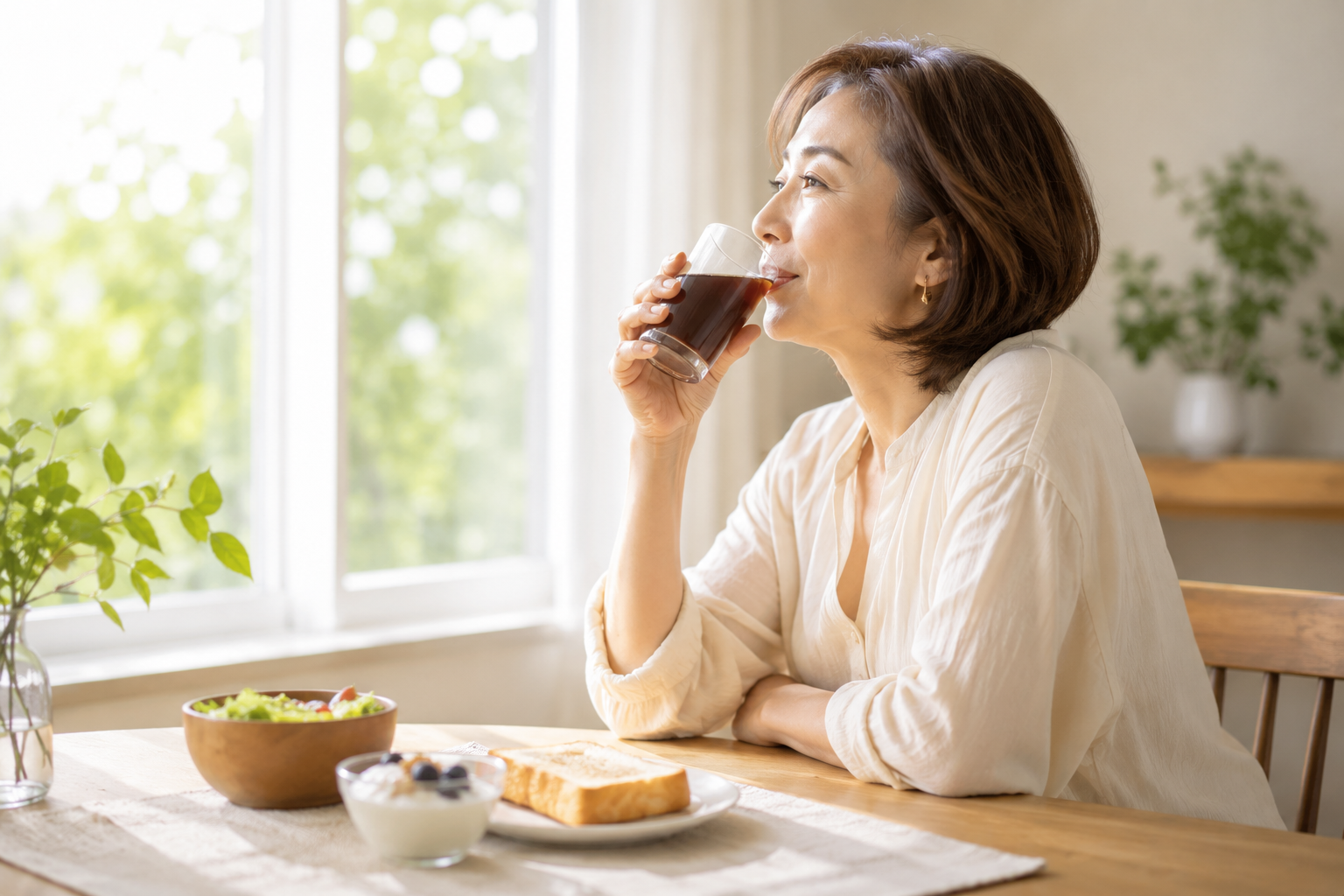 毎朝一杯の健康習慣のイメージ